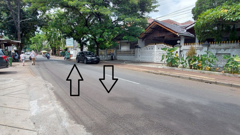 Rumah di Tebet Raya, Di Bawah NJOP, Lokasi Strategis, Di Jalan Utama, Luas Tanah 433 m2