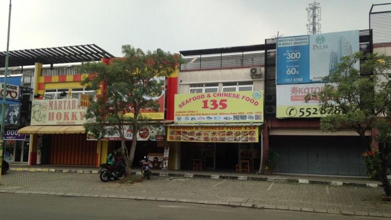 Usaha Kuliner Dekat dengan 4 Tower Apartemen dan 4,500 Rumah di Modernland Tangerang. Ruko Hoek Siap Untung. Usaha lain juga OK ! #HD