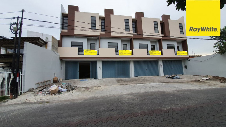 Dijual Ruko Baru 3 lantai di Darmo Permai, Surabaya