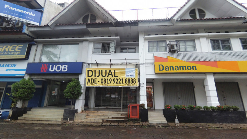 Ruko Sebarang Plaza Bintaro, Deretan Bank, Bintaro Utama Raya, Luas 75m2