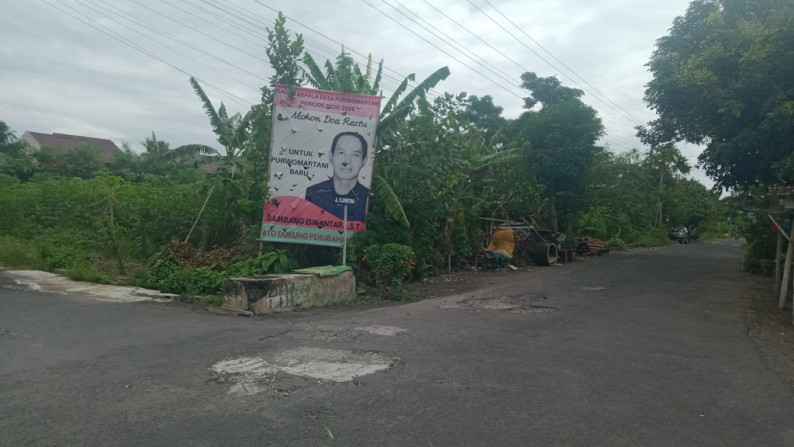 TANAH 859 METER PERSEGI, SIDOKARTO, SLEMAN