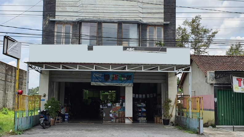 RUKO STRATEGIS DIPINGGIR JL KALIURANG KM 11, COCOK UNTUK USAHA