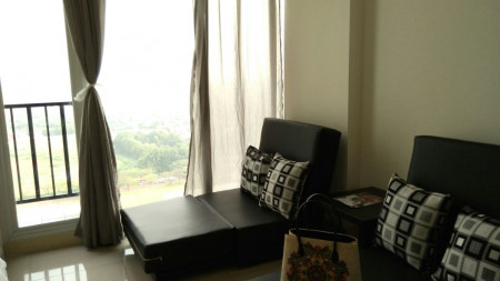 02 BEDROOM APARTMENT BARU SEMI FURNISHED DI PUSAT BSD HANYA 900 JUTA SAJA #AMDG