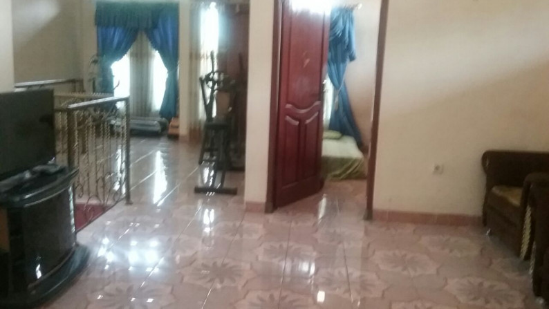 DIJUAL RUMAH VILLA BOGOR 2 LANTAI ADA GAZEBO, TAMAN SANGAT LUAS, AMAN, UDARA SEGAR, ASRI DAN NYAMAN #AMAO