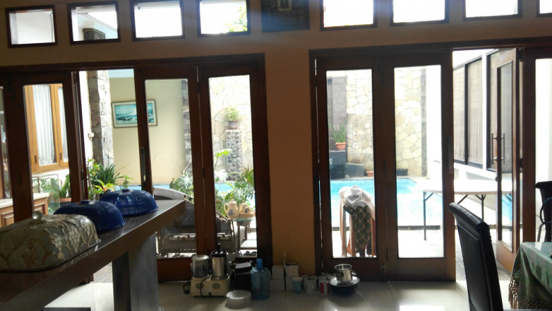 DIJUAL RUMAH BOGOR CANTIK, AMAN, ADEM DAN INDAH MEMPESONA KOLAM RENANG KEREN #AMAO