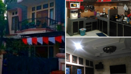 Rumah siap huni 5 kamar, 2,5 Lantai, luas 100 m Harga 1.2 M nego #AM