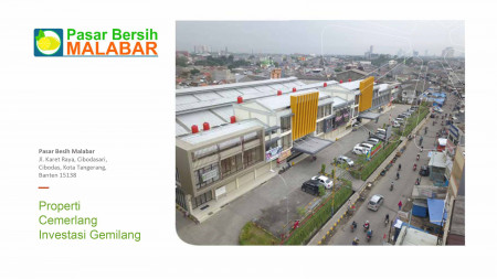 Dijual Kios Di Pasar Bersih Malabar, Cibodas, Tangerang