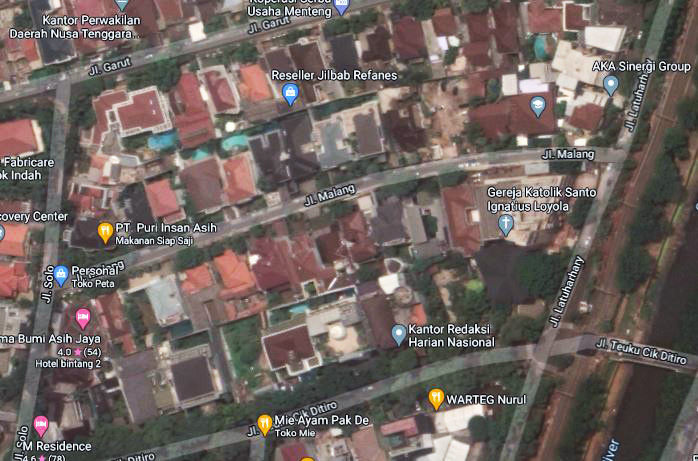 Rumah Vintage Luas 836m Area Menteng - Jakarta Pusat