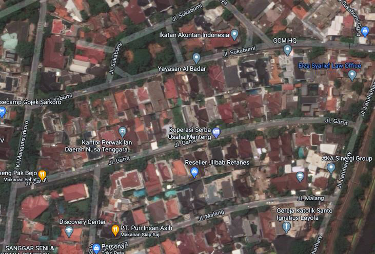 Rumah Luas 640m Area Menteng - Jakarta Pusat