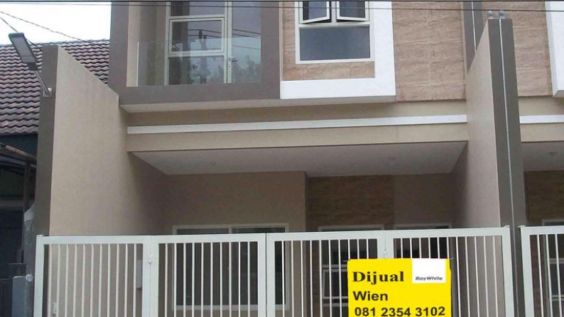 Rumah di Palem Utara - Pondok Chandra, Baru Gress, Minimalis, Semi Furnish, Siap Huni, ada 2 unit