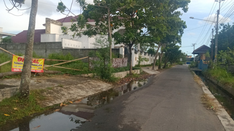 TANAH PEKARANGAN SELUAS 574 METER PERSEGI, DI SOROSUTAN, DEKAT RSUD YOGYA