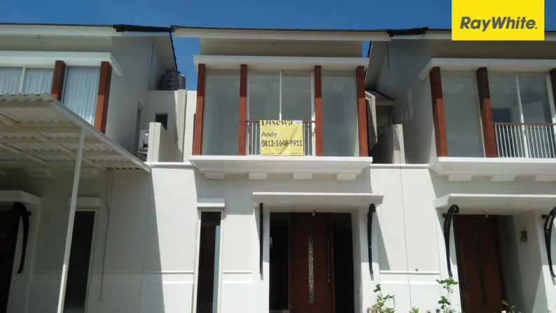 Disewakan Rumah Baru 2 lantai di Grand Harvest, Surabaya