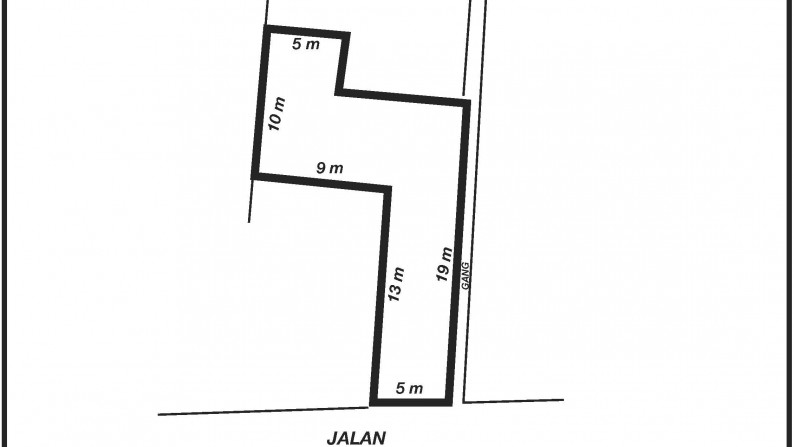 Rumah asri, jalan lebar dan rapih *0029-GANLUC*