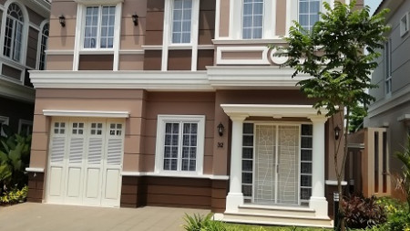 Rumah Furnished 2 lantai dalam Cluster Menteng Village Di Gading Serpong