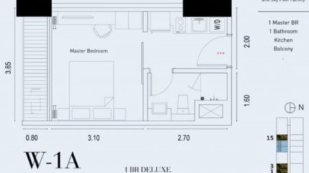 Dijual Apart Embarcadero Suites Tower West Wing Lt 10, Jombang Tangerang Selatan
