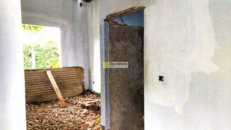 Rumah dalam Proses Pembangunan di Gandul