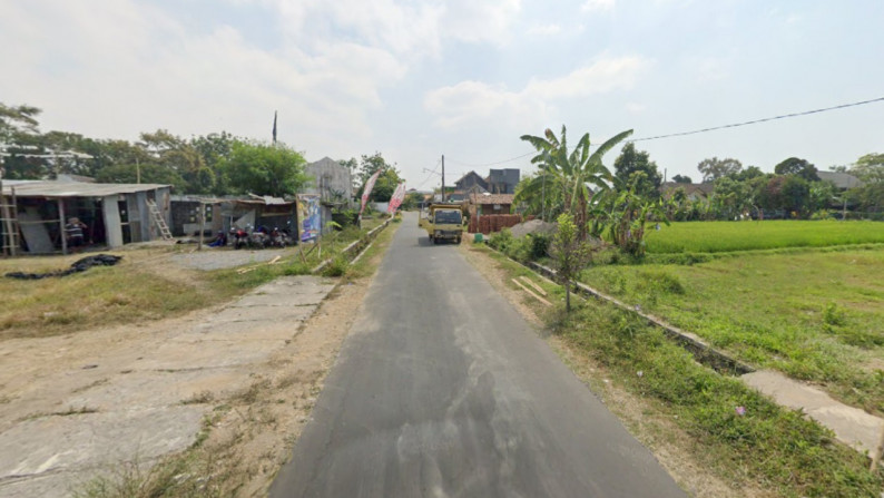 TANAH SAWAH SELUAS 407 METER PERSEGI, DI JL ONGGOMERTAN, MAGUWOHARJO