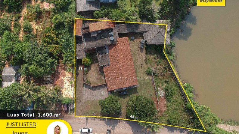 Dijual Rumah Hitung Tanah Siap Bangun di Ciputat.