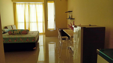 Jual Apartemen 1 BR (bukan type studio), Full Furnished, Siap Huni