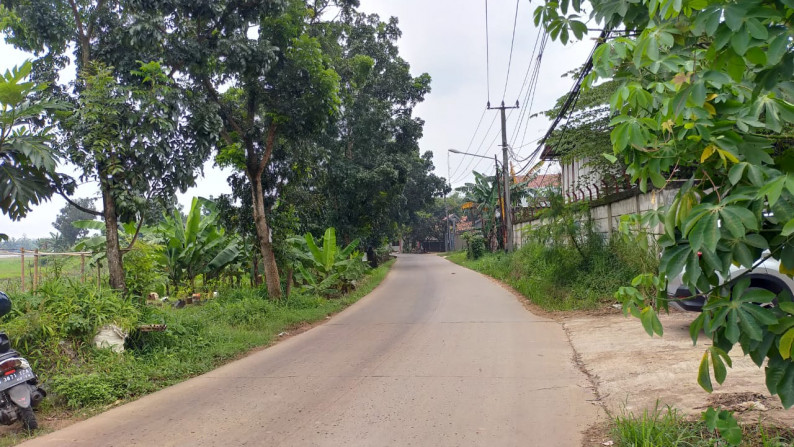 Dijual Lahan sisi Jalan Raya Setu Burangkeng Bekasi