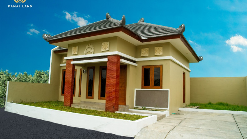 2 TYPE RUMAH  DENGAN DESAIN KLASIK, DI JL YUDISTIRO, DEKAT JL KALIURANG KM 10