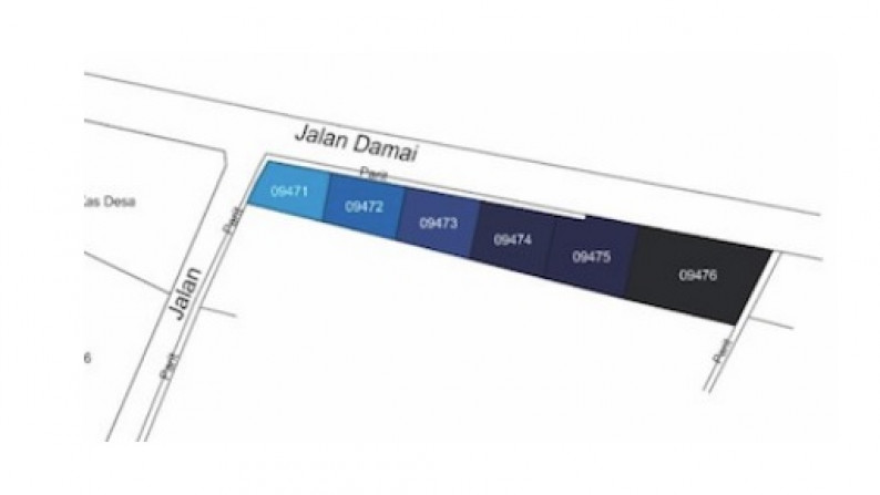 TANAH SELUAS 131 - 375 METER PERSEGI, DI JL DAMAI, SLEMAN