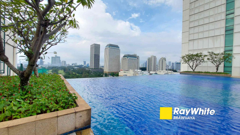 Apartemen di Senayan City Residence, Jakarta Selatan, Senayan Golf View, High Floor, Siap Huni, Furnished