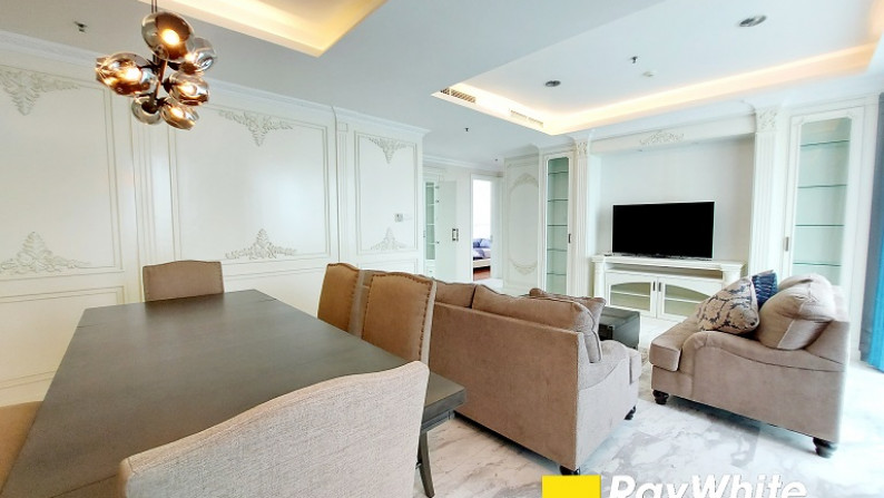 Apartemen di Senayan City Residence, Jakarta, Connecting to Senayan City Mal, Siap Huni, Furnished, High Floor