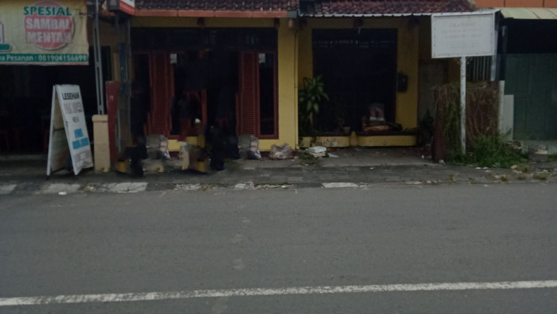 RUKO 1 LANTAI DISEWAKAN DI JL GAJAH MADA, PAKUALAMAN, YOGYAKARTA