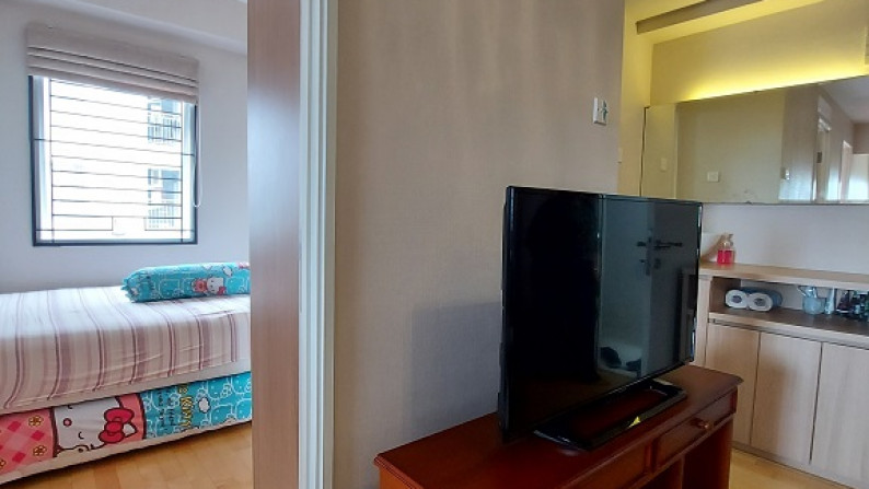 Apartemen di Kalibata City, Tower Tulip, Green Palace, Lantai 15, Furnished, 2 BR, Berada di sudut