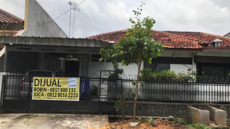 Rumah Cempaka Putih Tengah, Luas 401m2