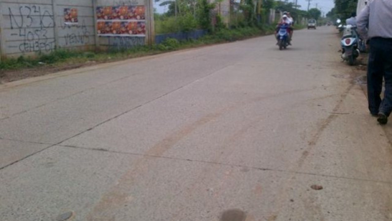 Dijual Cepat : tanah di kawasan industri 5km dari pintu tol #AW