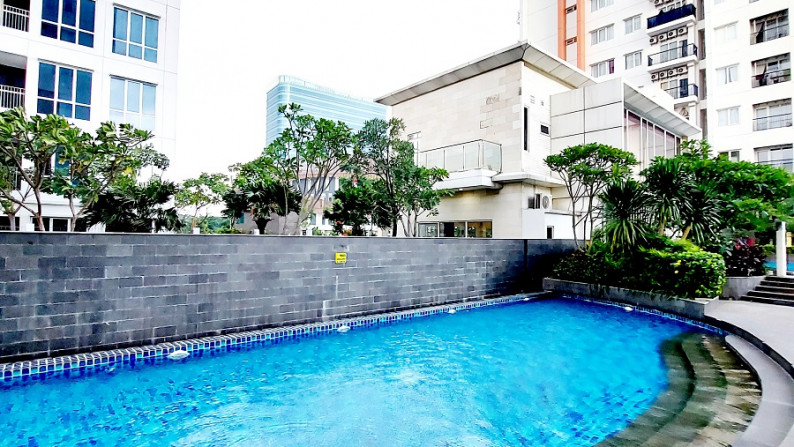 Apartemen di Aspen Residence @ Admiralty, Cilandak, Tower B, Lantai 26, Unit Pojokan, Siap Huni, City View, 3 BR