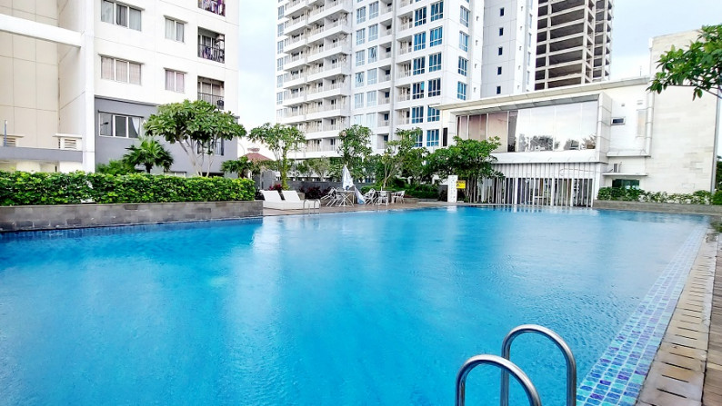 Apartemen di Aspen Residence @ Admiralty, Cilandak, Tower B, Lantai 26, Unit Pojokan, Siap Huni, City View, 3 BR