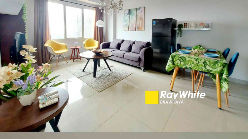 Apartemen dijual di Aspen Residence @ Admiralty , Tower B , Lantai 26 View City, unit pojok, lokasi startegis, bebas banjir