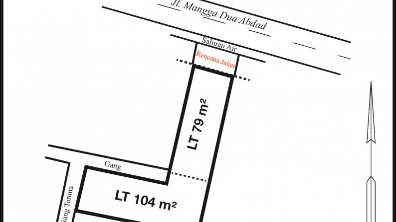 Dijual cepat kavling di Mangga Dua - Jakarta Utara #0046-ERW