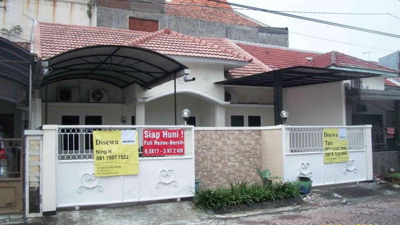 Rumah di Nirwana Eksekutif, Furnished, Siap Huni. -TAN-