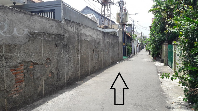 Rumah di Kebon Baru Tebet, Bangunan 1 Lantai, SHM, Luas Tanah 126 m2
