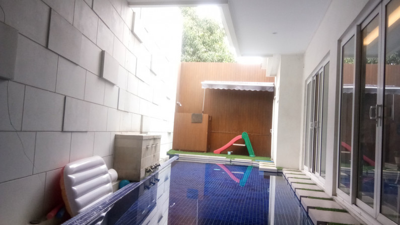 Rumah Mewah Modern Emerald View Bintaro Jaya With Swimming Pool #AGAW