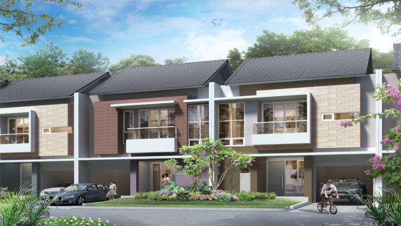 Rumah Brand New Summarecon Serpong Symphonia, Luas 8x16m2