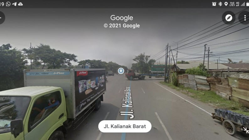 Dijual kavling industri siap pakai @ Raya Kalianak, surabaya