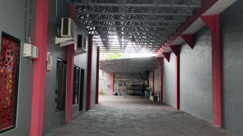 Rumah Usaha di Sidosermo (ex. Car wash), Lokasi Strategis, Dekat Plaza Marina, Cocok untuk usaha apapun - LS -