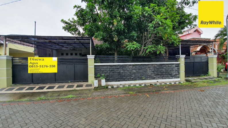 Disewakan Full Furnish Rumah Pusat Kota di Jalan Kampar, Surabaya