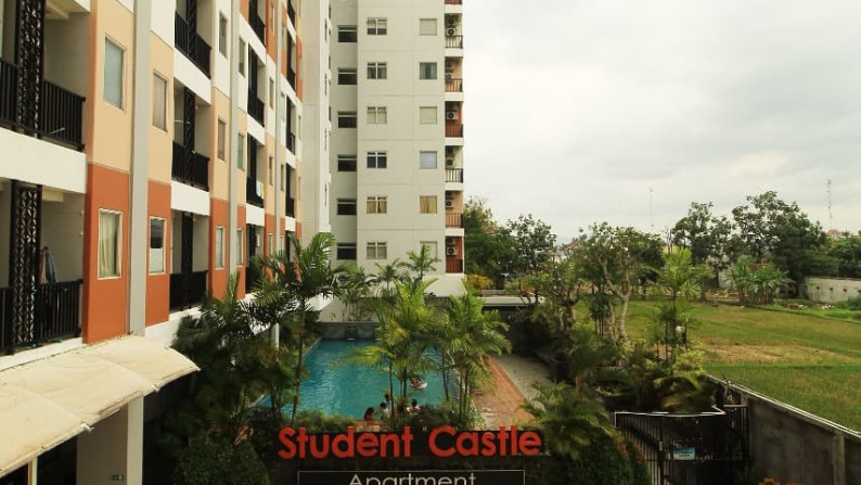 1 UNIT APARTEMENT FULL FURNISH, DI STUDENT CASTLE, DEKAT KAMPUS YKPN, UPN