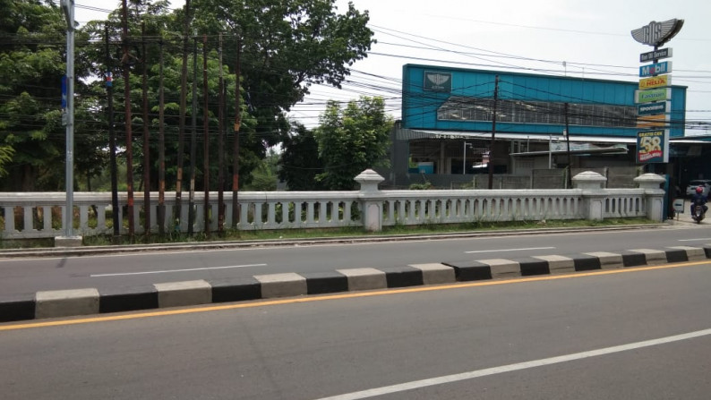 DIJUAL TANAH JL RAYA JAKARTA - BOGOR JAWA BARAT