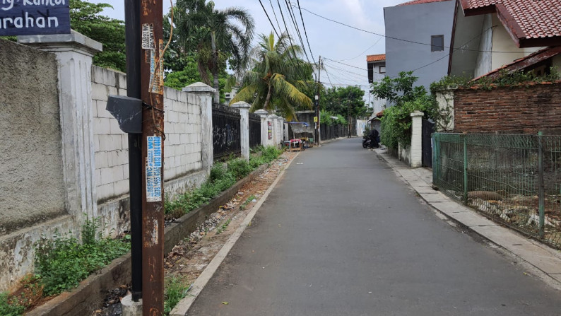 DIJUAL Rumah Tua Hitung Tanah di Jl Kenangan - Rempoa - Ciputat - Tangerang Selatan - Banten