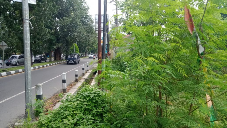 TANAH SAWAH SELUAS 770 METER PERSEGI,DI JL RAYA SOLO - YOGYAKARTA