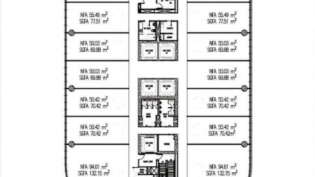 Dijual Ruang Office View City di Ciputra World Tower, Surabaya