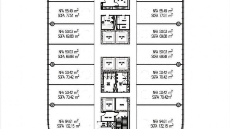 Dijual Ruang Office View City di Ciputra World Tower, Surabaya