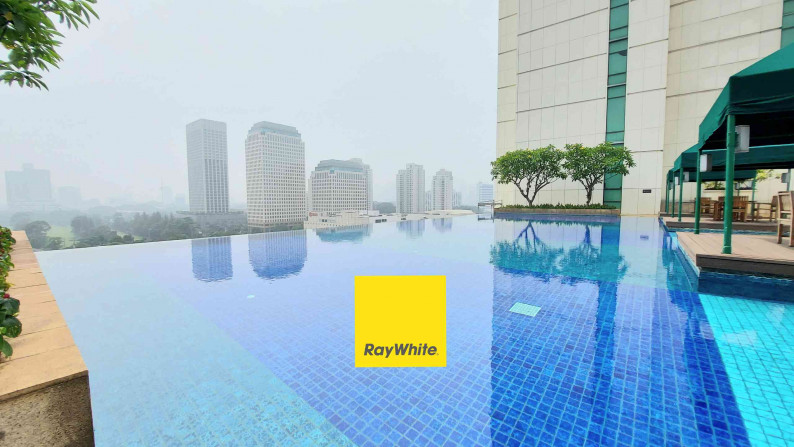 Apartemen Di Senayan City Residence, Jakarta Pusat, Tower B, Lower Floor, Senayan Golf View, Private lift, Siap Huni